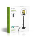 Support télescopique pour smartphone avec anneau lumineux  - 13