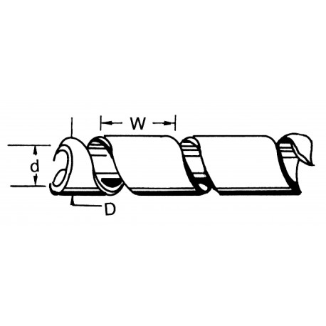 Tubes 65 mm 10.0 m Transparent  - 1