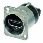 Adaptateur HDMI High Speed avec Ethernet Argent  - 1