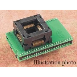 Adaptateur DIL40/TQFP100-2 ZIF PIC-1A  - 1