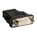 Adaptateur HDMI High Speed avec Ethernet Connecteur HDMI - DVI-D 24 + 1 broches Femelle Noir  - 3