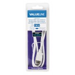 Câble HDMI avec Ethernet haute vitesse AM - CM Connecteur HDMI - HDMI Mini Mâle 1.00 m Blanc  - 4