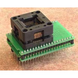 Adaptateur DIL40/TQFP44 ZIF PIC-1  - 1