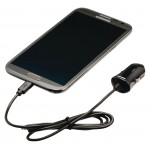 Chargeur de voiture 2.1 A Micro USB Noir  - 1