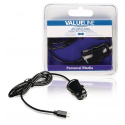 Chargeur de voiture 1-Output 2.1 A Micro USB Noir  - 1
