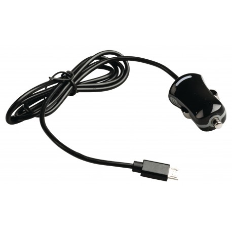 Chargeur de voiture 1-Output 2.1 A Micro USB Noir  - 2