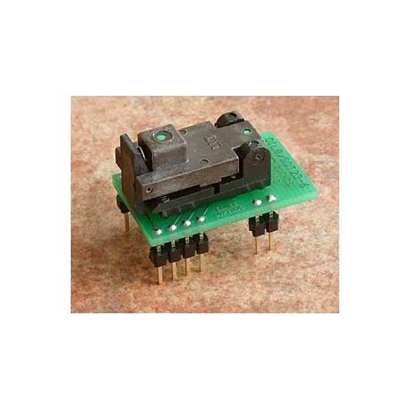 Adaptateur DIL8/SOT23-6 ZIF-CS PIC  - 1