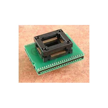 Adaptateur DIL48/PQFP100 ZIF ST10-1  - 1