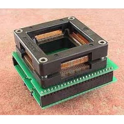 Adaptateur DIL48/PQFP144 ZIF ST10-2  - 1