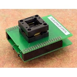 Adaptateur DIL48/QFP64 ZIF STR71x  - 1