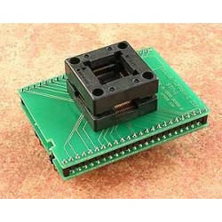 Adaptateur DIL48/TQFP64-2 ZIF ST7-1  - 1