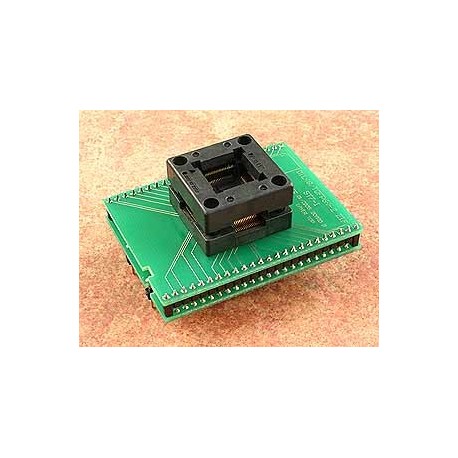 Adaptateur DIL48/TQFP64-2 ZIF ST7-1  - 1