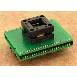 Adaptateur DIL48/TQFP64-2 ZIF ST7-2  - 1