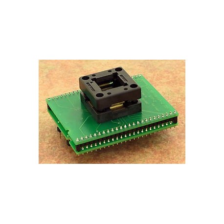 Adaptateur DIL48/TQFP64-2 ZIF ST7-2  - 1