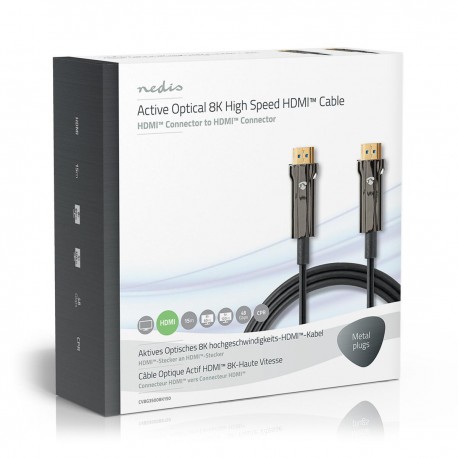 Câbe HDMI Optique Actif à Ultra Haute Vitesse avec Ethernet  - 5