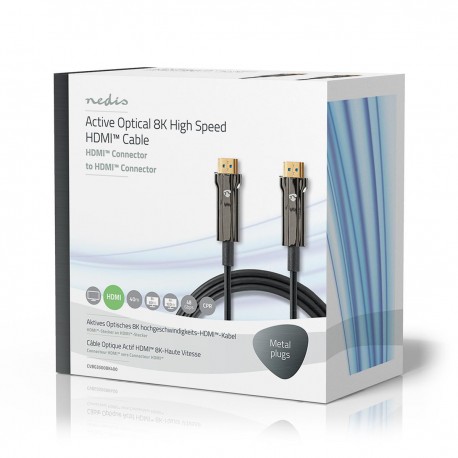 Câbe HDMI Optique Actif à Ultra Haute Vitesse avec Ethernet  - 4