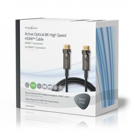 Câbe HDMI Optique Actif à Ultra Haute Vitesse avec Ethernet  - 4