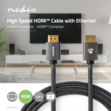 Câble HDMI Haute Vitesse avec ethernet  - 2