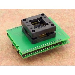 Adaptateur DIL40/QFP80 ZIF W83L950  - 1