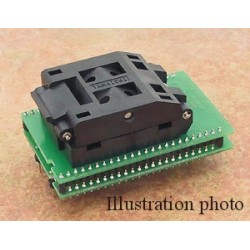 Adaptateur DIL48/QFP80 ZIF-CS MCS51-2  - 1