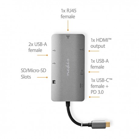 Adaptateur Multi-Ports USB  - 8