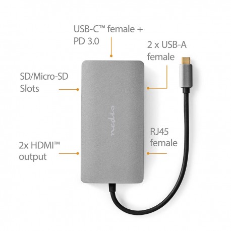 Adaptateur Multi-Ports USB  - 8