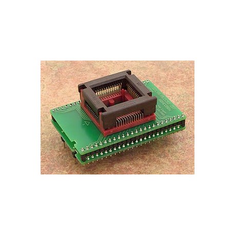 Adaptateur DIL48/PLCC52 ZIF 68HC05Bx  - 1