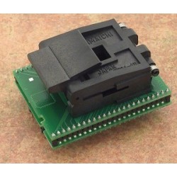 Adaptateur DIL48/PLCC52 ZIF-CS 68HC11  - 1