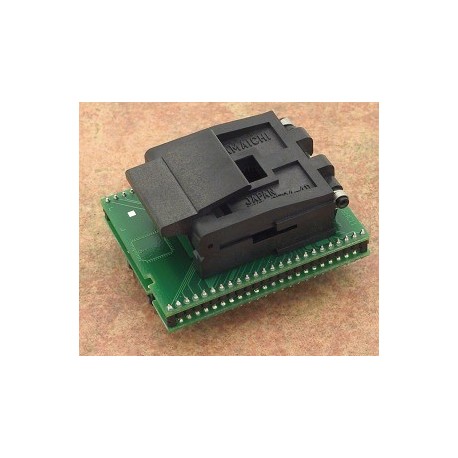 Adaptateur DIL48/PLCC52 ZIF-CS 68HC11  - 1
