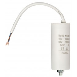 Condensateur 25.0uf / 450 V + cable  - 1