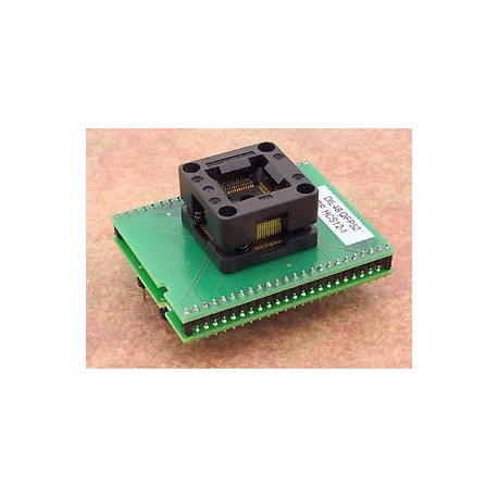 Adaptateur DIL48/QFP52 ZIF HCS12-1  - 1