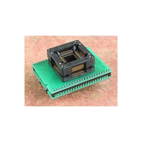 Adaptateur DIL48/QFP64 ZIF 68HC-1  - 1
