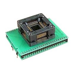 Adaptateur DIL48/QFP64 ZIF 68HC-2  - 1