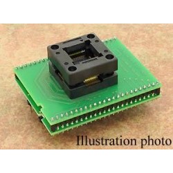 Adaptateur DIL48/QFP64-1 ZIF HCS08-1  - 1