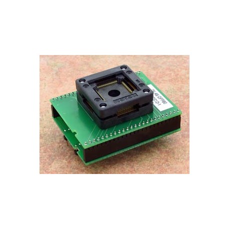 Adaptateur DIL48/QFP80 ZIF HC11-1  - 1