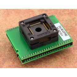 Adaptateur DIL48/QFP80 ZIF HC12-1  - 1