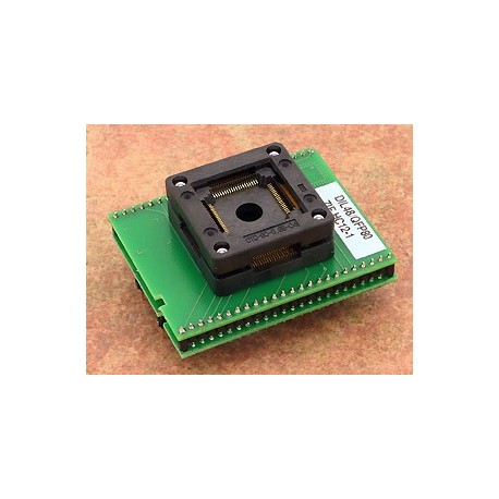 Adaptateur DIL48/QFP80 ZIF HC12-1  - 1