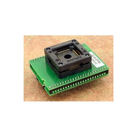 Adaptateur DIL48/QFP80 ZIF HCS12-2  - 1