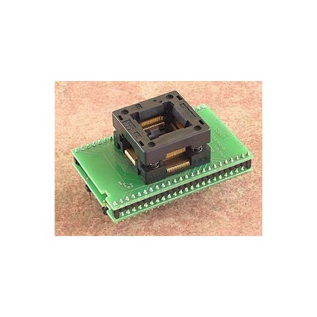Adaptateur DIL48/QFP80-1 ZIF HC908-1  - 1