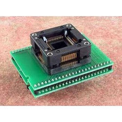 Adaptateur DIL48/TQFP64 ZIF HC908-1  - 1