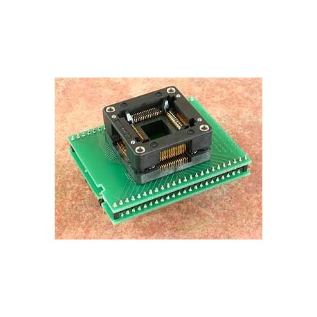 Adaptateur DIL48/TQFP64 ZIF HC908-2  - 1