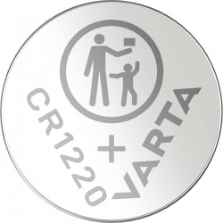 Piles Lithium  bouton CR1220  - 1