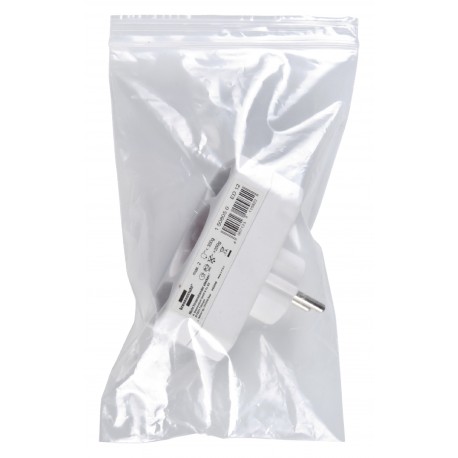 Multiprise, adaptateur de prise 3 voies avec protection renforcée des contacts (2 x prise Euro & 1 x contact de protection) bla 