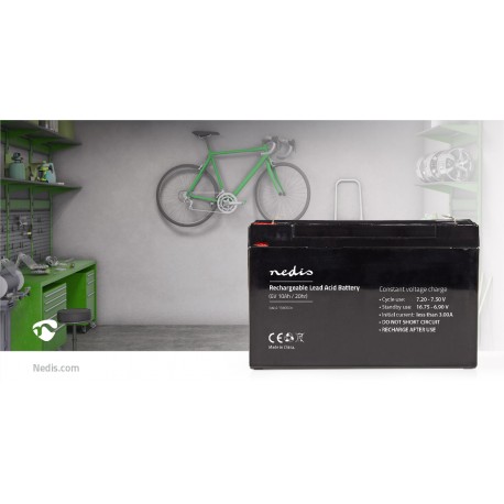 Pile rechargeable plomb-acide  - 6