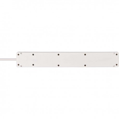 Multiprise Bremounta 6 voies (multiprise avec prises à 90 degrés, multiprise avec option de montage et câble de 3 m) blanc  - 2