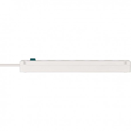 Multiprise Bremounta 6 voies (multiprise avec prises à 90 degrés, multiprise avec option de montage et câble de 3 m) blanc  - 4