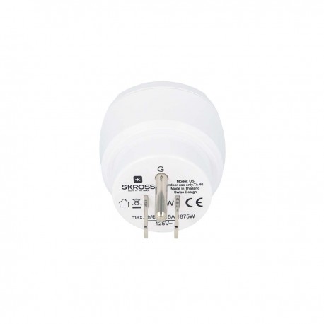 Adaptateur de voyage Prise Europe vers USA  - 3