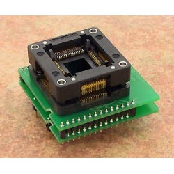 Adaptateur DIL28/QFP64 ZIF H8/3644  - 1