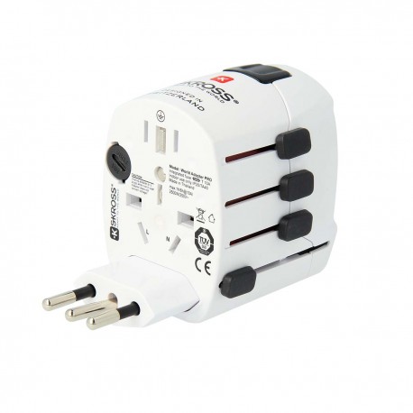 Adaptateur de voyage World PRO avec mise à la terre  - 5