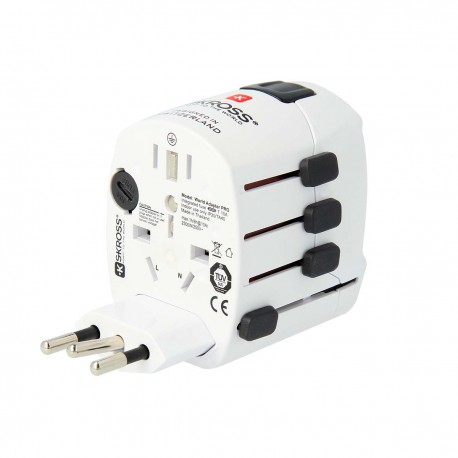 Adaptateur de voyage World PRO avec mise à la terre  - 6